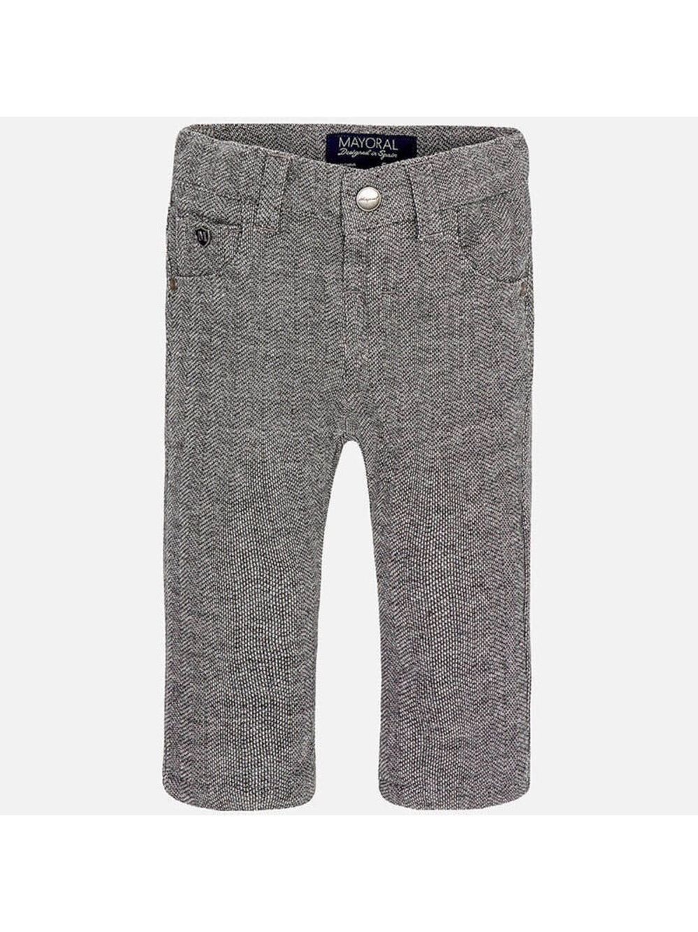 Mayoral Gray Kids Formal Pants
